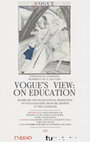 Research paper thumbnail of From Elegance to Avant-garde: The Reception of Vogue in Hungarian Culture during the Interwar Period