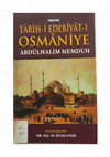 Research paper thumbnail of Târih-i Edebiyât-ı Osmâniye, Abdülhalim Memduh, Yayına Hazırlayan: Yrd. Doç. Dr. Özcan Aygün, (Edirne: Parafiks Yayınevi, Kasım 2013), 256 sayfa.