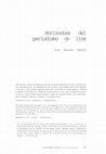 Research paper thumbnail of Horizontes del periodismo on line. Horizons of online journalism