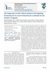 Research paper thumbnail of The Importance of the Clinical Analyst in Recognizing Promyelocytes in Acute Promyelocytic Leukemia for the Patient's Prognosis