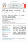 Research paper thumbnail of Dataset of 16S rRNA gene sequences of 111 healthy and Newcastle disease infected caecal samples from multiple chicken breeds of Pakistan