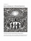 Research paper thumbnail of God is Unifying Love: A Personal Experience