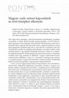 Research paper thumbnail of Magyar–cseh–német kapcsolatok az érett középkor alkonyán. Pontes 7. (2024), 250-252.