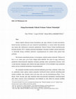 Research paper thumbnail of Ahsap Kurutmada Yüksek Frekans-Vakum Teknolojisi