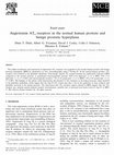 Research paper thumbnail of Angiotensin AT4 receptors in the normal human prostate and benign prostatic hyperplasia