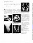 Research paper thumbnail of Calcifying cystic lesion of calcaneum