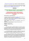 Research paper thumbnail of Concepciones de deporte y educación física en la revista Citius, Altius, Fortius