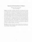 Research paper thumbnail of Inertial and Fictitious Forces in Physics