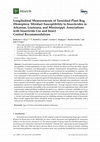 Research paper thumbnail of Longitudinal Measurements of Tarnished Plant Bug (Hemiptera: Miridae) Susceptibility to Insecticides in Arkansas, Louisiana, and Mississippi: Associations with Insecticide Use and Insect Control Recommendations