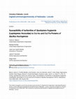 Research paper thumbnail of Susceptibility of Isofamilies ofSpodoptera frugiperda(Lepidoptera: Noctuidae) to Cry1Ac and Cry1Fa Proteins ofBacillus thuringiensis