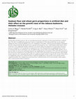 Research paper thumbnail of Soybean Flour and Wheat Germ Proportions in Artificial Diet and Their Effect on the Growth Rates of the Tobacco Budworm,Heliothis virescens