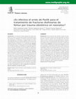 Research paper thumbnail of Es efectivo el arnés de Pavlik para el tratamiento de fracturas diafisiarias de fémur por trauma obstétrico en neonatos