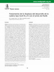 Research paper thumbnail of Tratamiento de la displasia del desarrollo de la cadera tipo Graf III y IV con el arnés de Pavlik