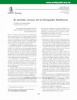 Research paper thumbnail of El sentido común en la Ortopedia Pediátrica