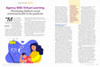 Research paper thumbnail of Agency With Virtual Learning: Prioritizing children's social emotional health in the pandemic