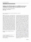 Research paper thumbnail of Inhibition of the PI3K/Akt pathway by Ly294002 does not prevent establishment of persistent Junín virus infection in Vero cells