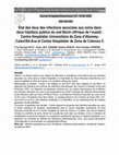 Research paper thumbnail of État des lieux des infections associées aux soins dans deux hôpitaux publics du sud Benin (Afrique de l’ouest) : Centre Hospitalier Universitaire de Zone d’Abomey- Calavi/Sô-Ava et Centre Hospitalier de Zone de Cotonou 5