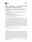 Research paper thumbnail of HIPK2 Phosphorylates the Microtubule-Severing Enzyme Spastin at S268 for Abscission