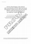 Research paper thumbnail of Advisory Board Italiano sulla sindrome dell'ovaio policistico (PCOS): dalle osservazioni all'esperienze cliniche sull'uso del mioinositolo (MYO) e dell'acido alfa-lipoico (ALA) per migliorare i quadri della sindrome