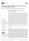 Research paper thumbnail of Transfer Learning for LiDAR-Based Lane Marking Detection and Intensity Profile Generation