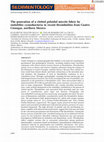 Research paper thumbnail of Chacón-Baca et al., «The Generation of a Clotted Peloidal Micrite Fabric by Endolithic Cyanobacteria in Recent Thrombolites from Cuatro Cienegas, Northern Mexico».