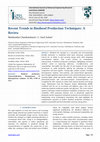 Research paper thumbnail of Recent Trends in Biodiesel Production Techniques: A Review