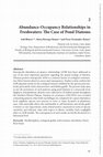 Research paper thumbnail of Blanco, S., Borrego‐Ramos, M., & Fernández‐Ramos, Ó. (2024). Abundance‐Occupancy Relationships in Freshwaters: The Case of Pond Diatoms. Diatom Ecology: From Molecules to Metacommunities, 41-57.