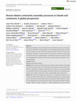 Research paper thumbnail of Pérez‐Burillo, J., Jamoneau, A., Passy, S. I., Tison‐Rosebery, J., Blanco, S., Borrini, A., ... & Soininen, J. (2024). Stream diatom community assembly processes in islands and continents: A global perspective. Journal of Biogeography, 51(3), 382-393.