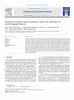 Research paper thumbnail of Merino-Maldonado et al., «Development of biogenic silica biocoatings to improve the performance of recycled aggregate concrete».