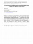 Research paper thumbnail of 2025 - Governmental Practices of Regularisation: Assessment of Eligibility Criteria in Canada’s 1973 Adjustment of Status Program (Author's original version of forthcoming article)