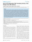 Research paper thumbnail of Novel ATP-independent RNA annealing activity of the dengue virus NS3 helicase