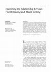 Research paper thumbnail of Investigation Of The Relationship Between Fluent Reading And Fluent Writing