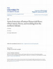 Research paper thumbnail of Vertical structure of bottom Ekman tidal flows: Observations, theory, and modeling from the northern Adriatic