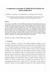 Research paper thumbnail of A comparative assessment of satellite-derived Adriatic Sea surface temperature