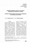 Research paper thumbnail of Problemas espistémicos ligados a los pilares y dimensiones del desarrollo sostenible