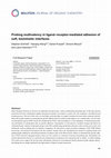 Research paper thumbnail of Probing multivalency in ligand–receptor-mediated adhesion of soft, biomimetic interfaces