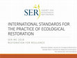 Research paper thumbnail of International standards for the practice of ecological restoration – including principles and key concepts