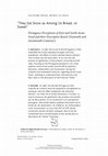 Research paper thumbnail of “They Eat Snow as Among Us Bread, or Sweet”: Portuguese Perceptions of East and South Asian Food and their Descriptive Reach (Sixteenth and Seventeenth Centuries)