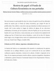 Research paper thumbnail of Rostros de papel: el Fondo de Cultura Económica en sus portadas