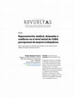 Research paper thumbnail of Representación sindical, demandas y conflictos en el nivel inicial de CABA: percepciones de mujeres trabajadoras