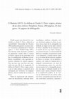 Research paper thumbnail of S. Barrena (2015). La belleza en Charles S. Peirce: origen y alcance de sus ideas estéticas. Pamplona: Eunsa. 289 páginas, 24 imágenes, 10 páginas de bibliografía