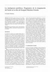 Research paper thumbnail of La inteligencia periférica. Fragmentos de la imaginación del borde en la obra de Ezequiel Martínez Estrada