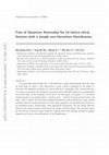 Research paper thumbnail of Fate of Quantum Anomalies for 1d lattice chiral fermion with a simple non-Hermitian Hamiltonian