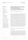 Research paper thumbnail of Deep attentive fusion network for flood detection on uni-temporal Sentinel-1 data