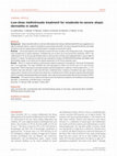 Research paper thumbnail of Low-dose methotrexate treatment for moderate-to-severe atopic dermatitis in adults