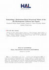 Research paper thumbnail of Embedding a Ruthenium-Based Structural Mimic of the [Fe]-Hydrogenase Cofactor into Papain