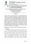 Research paper thumbnail of English Teacher Competencies in Technology-Assisted Learning and Its Correlation with Learning Motivation of Senior High School Students in Buleleng Regency