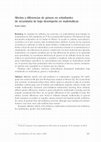 Research paper thumbnail of Afectos y diferencias de género en estudiantes de secundaria de bajo desempeño en matemáticas