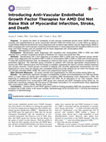 Research paper thumbnail of Introducing Anti-Vascular Endothelial Growth Factor Therapies for AMD Did Not Raise Risk of Myocardial Infarction, Stroke, and Death