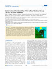 Research paper thumbnail of Conformational Transferability of the Sulfenyl Carbonyl Group −SC(O)– in Cyclic Thioesters